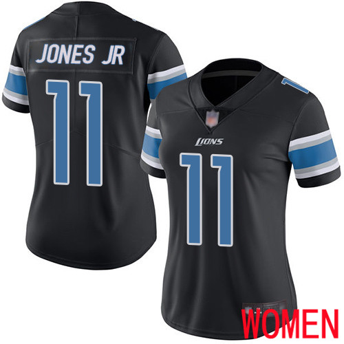 Detroit Lions Limited Black Women Marvin Jones Jr Jersey NFL Football 11 Rush Vapor Untouchable